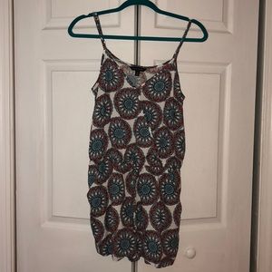 Printed banana republic romper